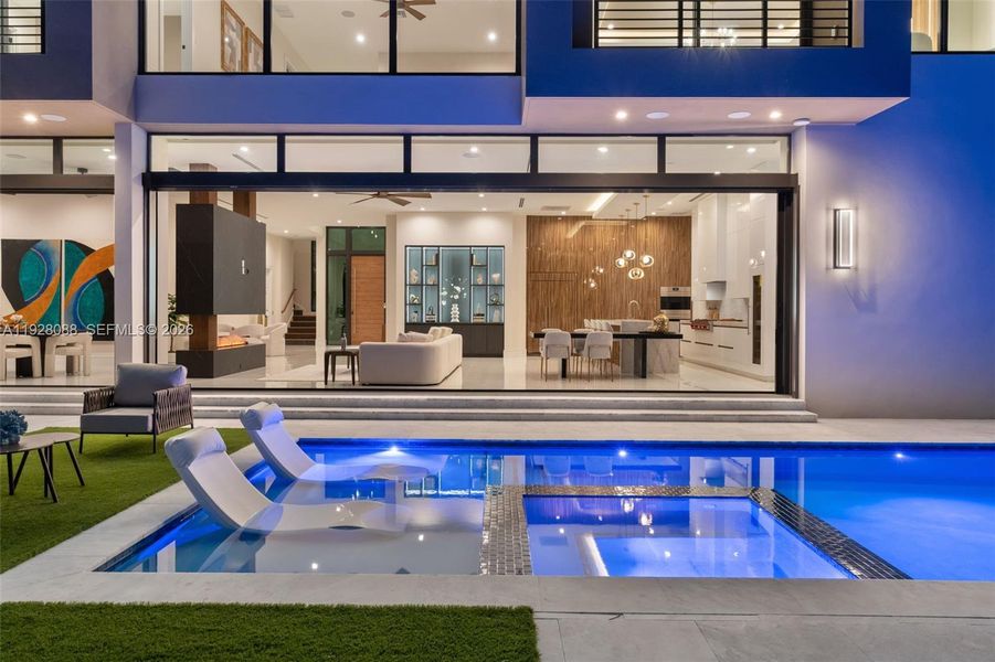 Exterior details and patio area of a home in , Lighthouse Point (Image 32).