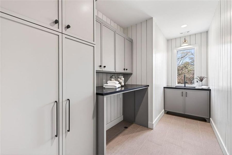 Furnished interior view inside a new home in , Atlanta (Image 18). Furnished interior view inside a new home in , Atlanta (Image 18).