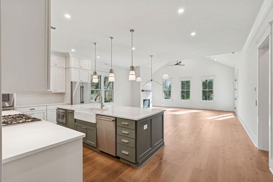 Furnished interior view inside a new home in , Johns Island (Image 6). Furnished interior view inside a new home in , Johns Island (Image 6).