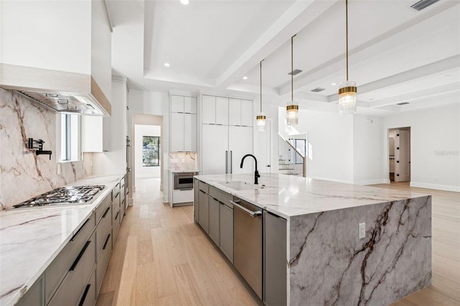 Furnished interior view inside a new home in , Tampa (Image 19).