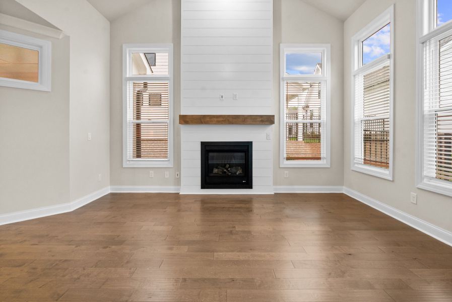 Representative unfurnished interior of a home built from the The McIntosh by The Providence Group in Promenade at Sawnee Village, Cumming (Image 14).