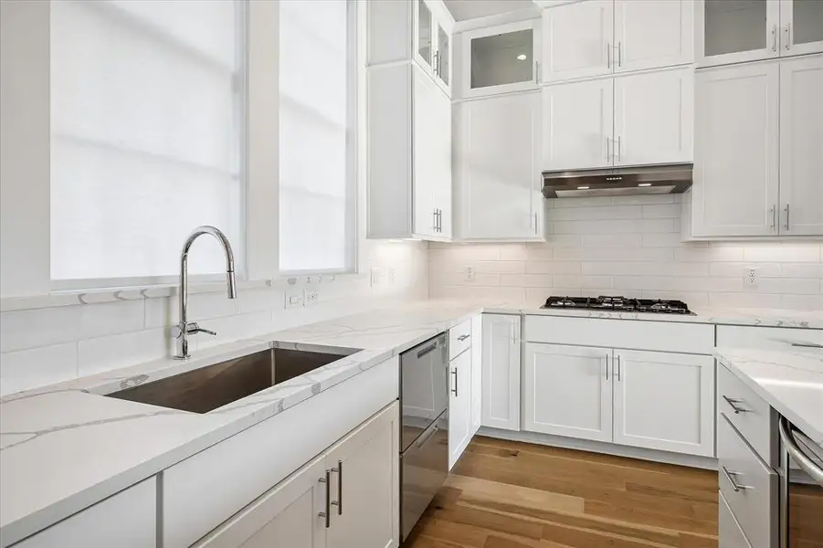 Furnished interior view inside a new home in , Addison (Image 13).