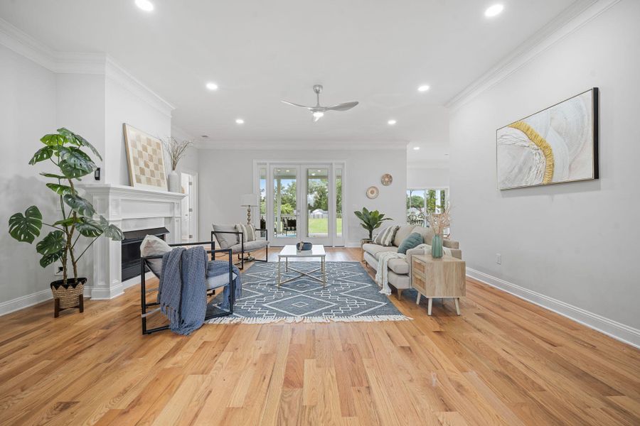 Furnished interior view inside a new home in , Summerville (Image 9). Furnished interior view inside a new home in , Summerville (Image 9).