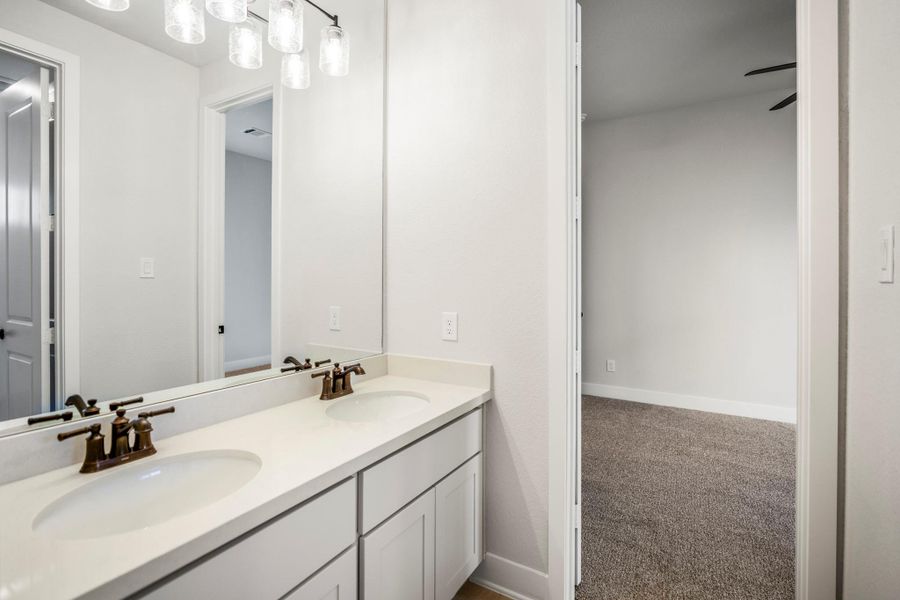 Furnished interior view inside a new home in Briarley, Montgomery (Image 11). Furnished interior view inside a new home in Briarley, Montgomery (Image 11).