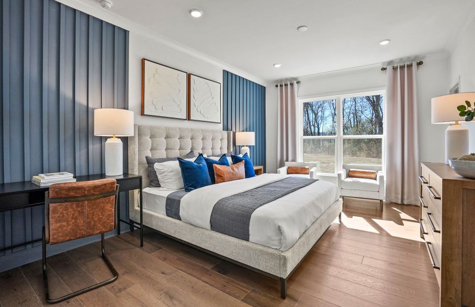 Furnished interior view inside a new home in Kinsdale, Lancaster (Image 11).