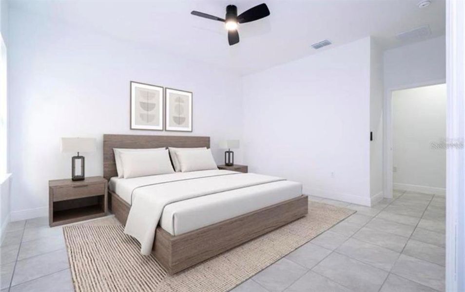 Furnished interior view inside a new home in , Dunnellon (Image 11).