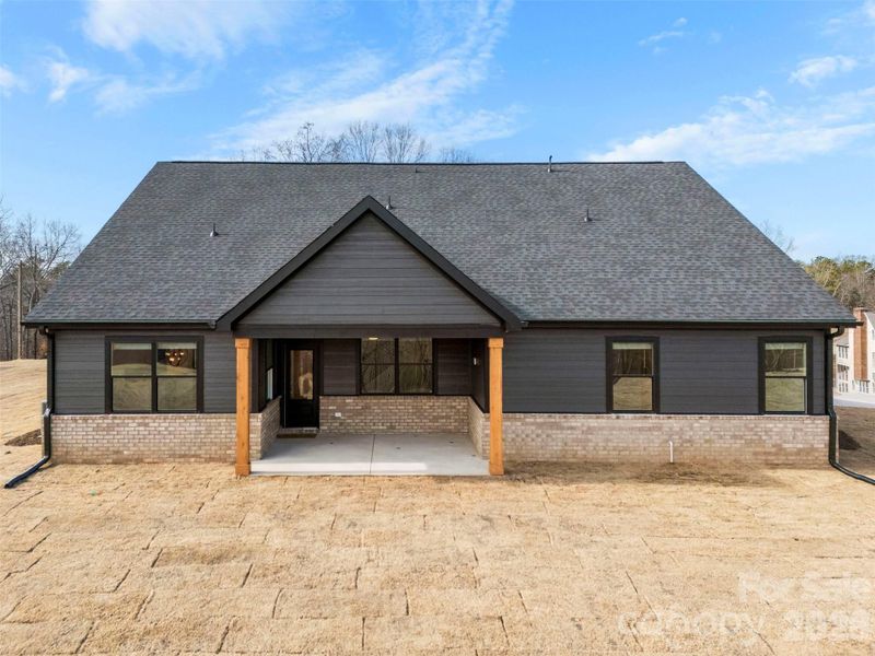 Exterior details and patio area of a home in , Kings Mountain (Image 4). Exterior details and patio area of a home in , Kings Mountain (Image 4).