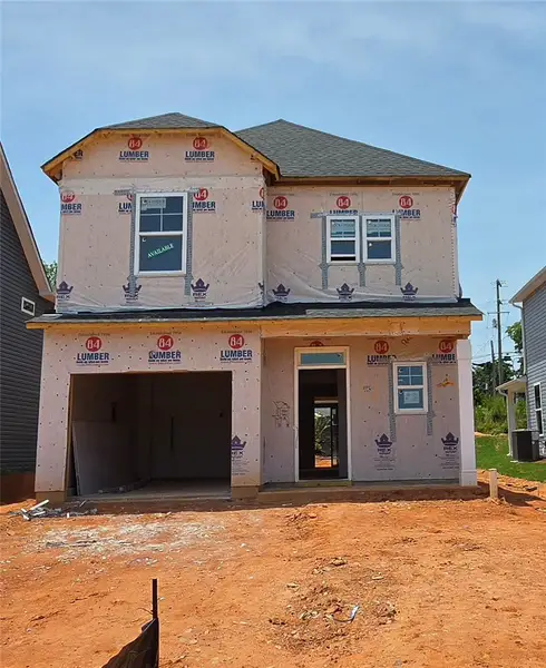 In-progress construction of a new home in Brownstone Park, Easley, SC (Image 3). In-progress construction of a new home in Brownstone Park, Easley, SC (Image 3).