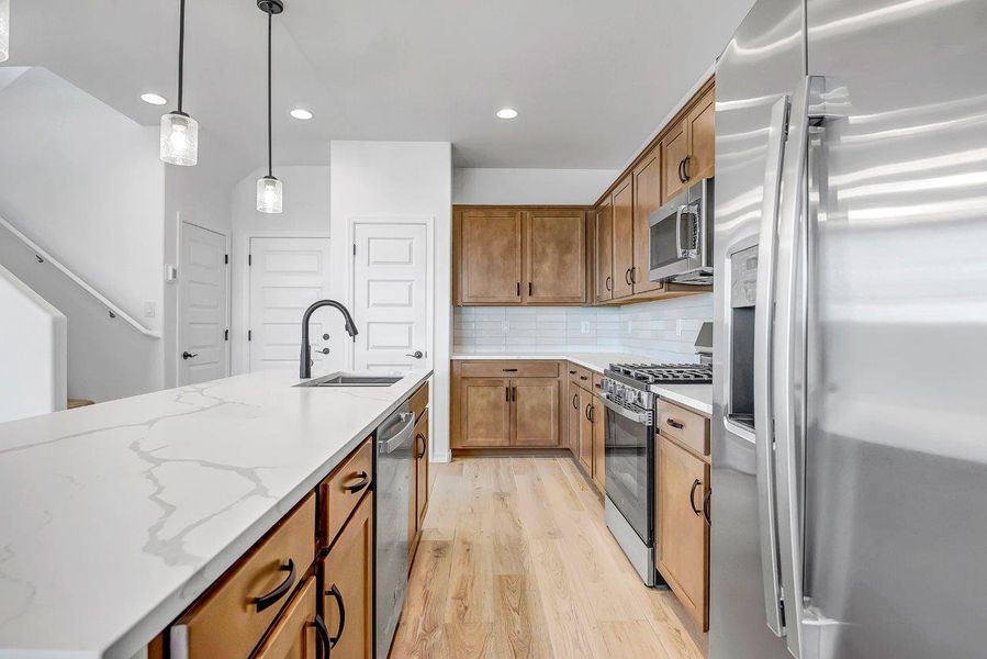Furnished interior view inside a new home in Ironwood Villages at North Creek, Queen Creek (Image 36).