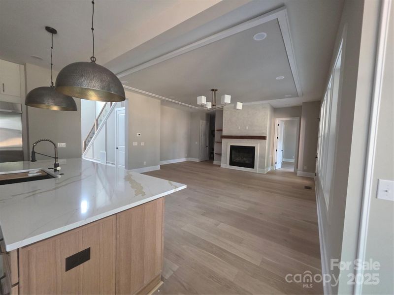 Furnished interior view inside a new home in , Charlotte (Image 7). Furnished interior view inside a new home in , Charlotte (Image 7).