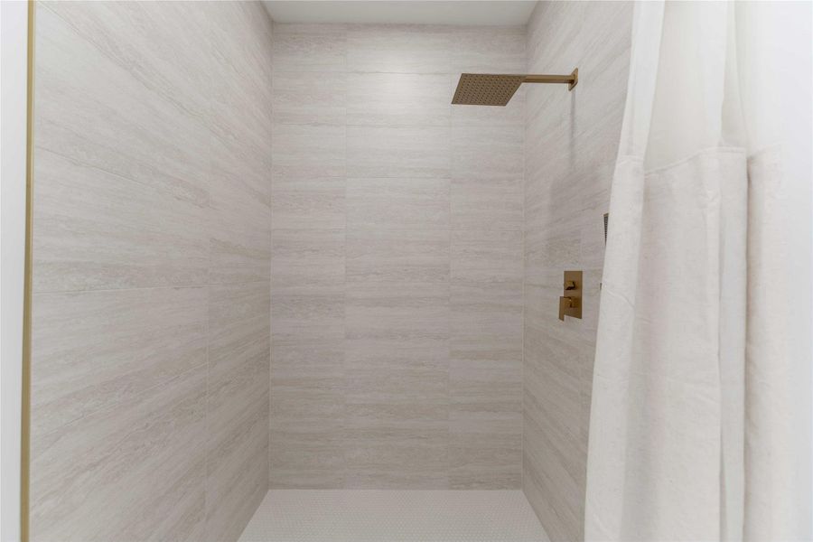 Close-up of interior finishes inside a home in , Houston (Image 18).