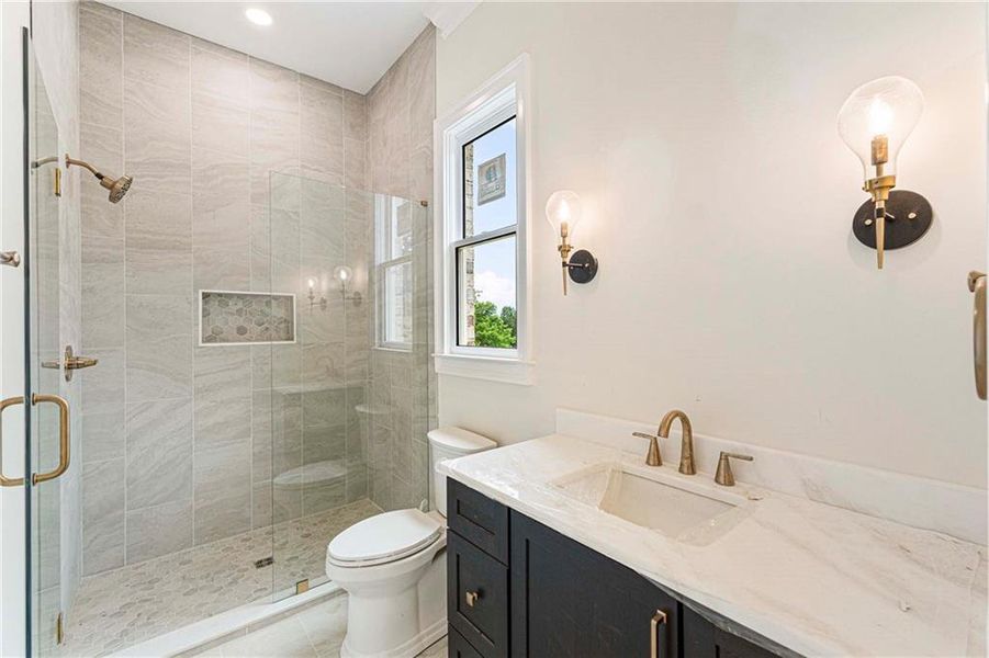 Furnished interior view inside a new home in , Suwanee (Image 14).