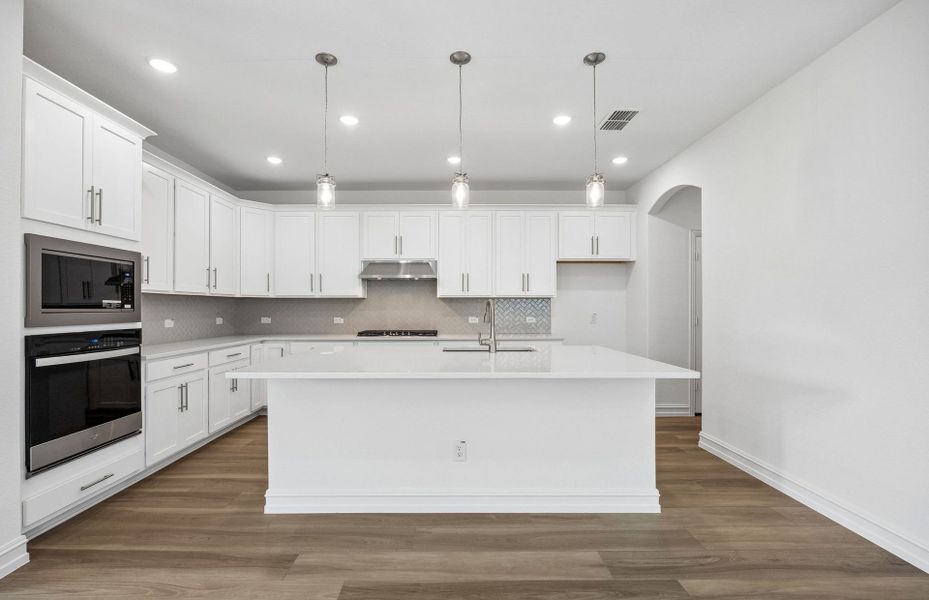Furnished interior view inside a new home in Westside Preserve, Midlothian (Image 6).