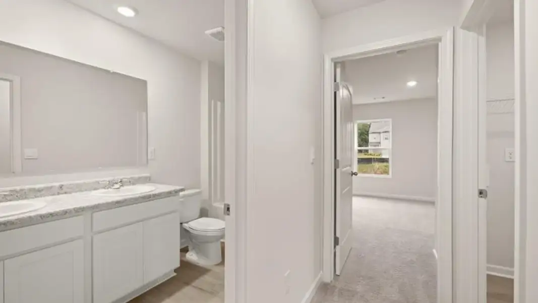 Furnished interior view inside a new home in Pointe Park, Union City (Image 3).