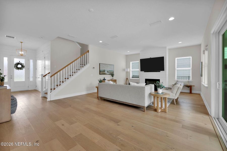 Furnished interior view inside a new home in , Ponte Vedra (Image 8).