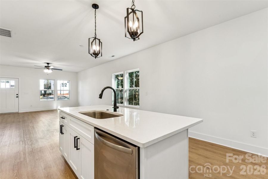 Furnished interior view inside a new home in , Spencer (Image 13).