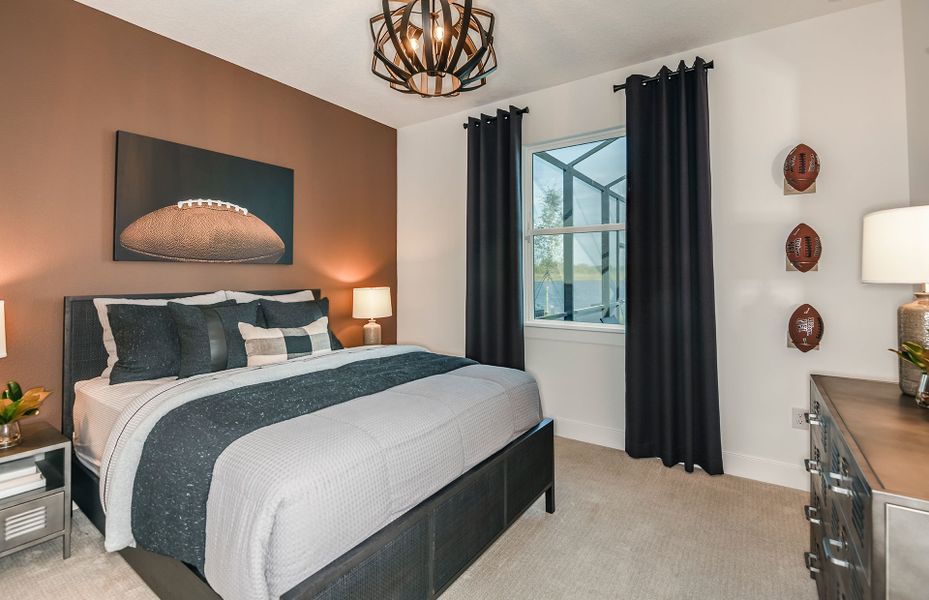 Furnished interior view inside a new home in Riverwood, Zephyrhills (Image 5).