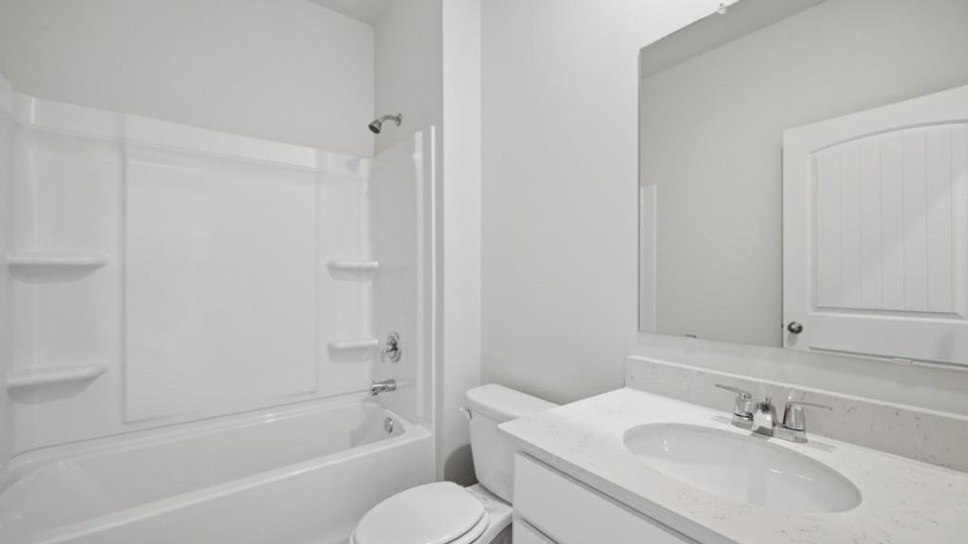 Furnished interior view inside a new home in Hamptons at Riverwood South, Dallas (Image 10).