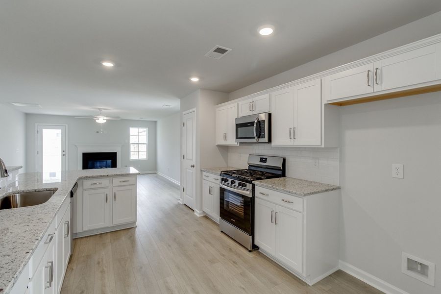 Furnished interior view inside a new home in Winston Point, Gilbert (Image 5). Furnished interior view inside a new home in Winston Point, Gilbert (Image 5).