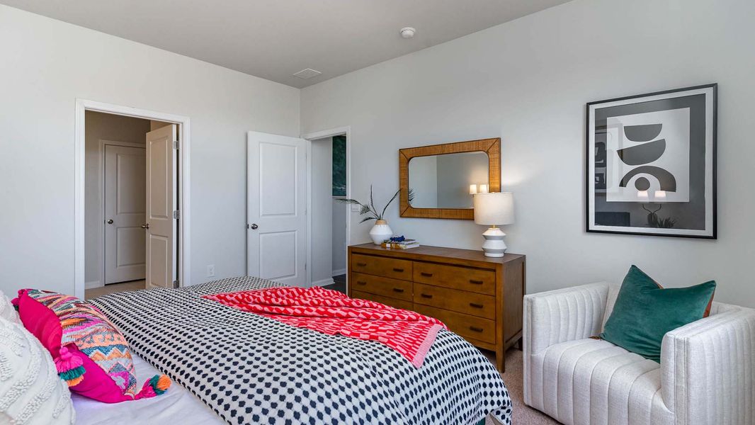 Representative furnished interior of a home built from the CALI by D.R. Horton in Sandridge Park, Little River (Image 21).