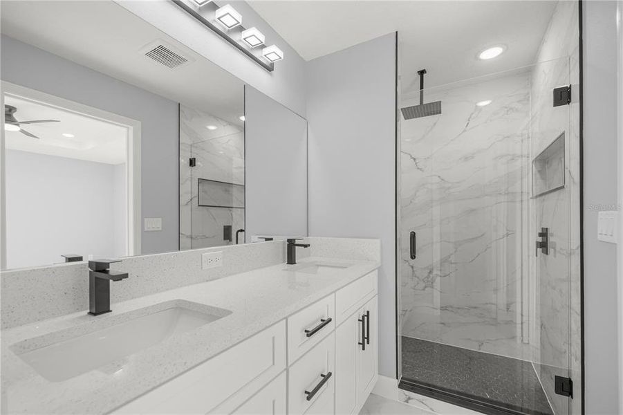 Furnished interior view inside a new home in , Ocala (Image 8).