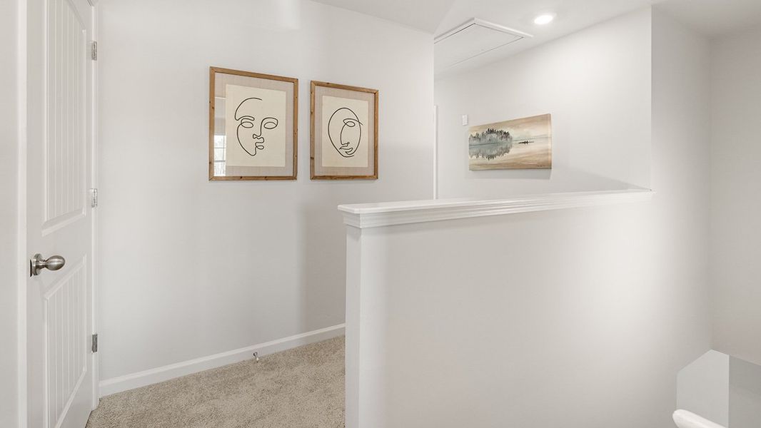 Representative unfurnished interior of a home built from the Sudbury by D.R. Horton in Pointe Park, Union City (Image 21).