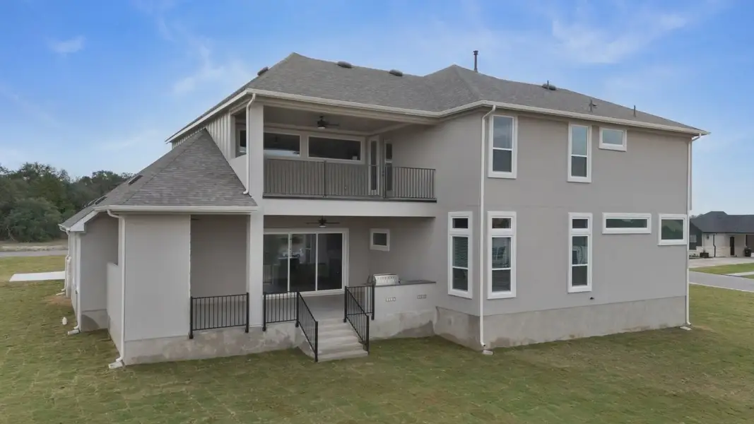 Representative exterior details of a home built from the Merritt by Chesmar Homes in Feathergrass, Florence (Image 26).