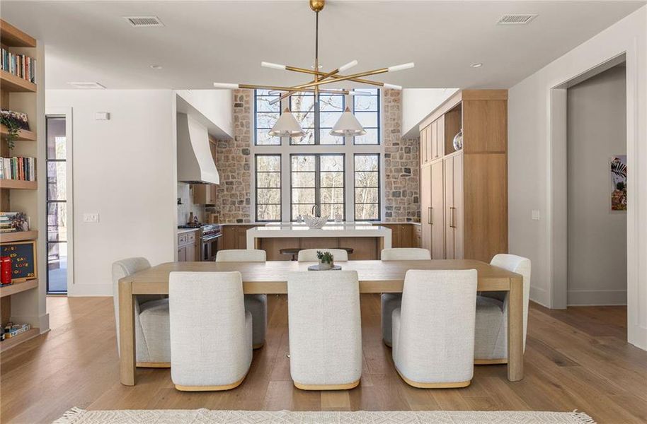 Furnished interior view inside a new home in , Chattahoochee Hills (Image 30).
