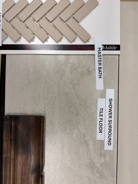 Sample of building materials used in homes in Terra Vista Estates, Springtown (Image 6).