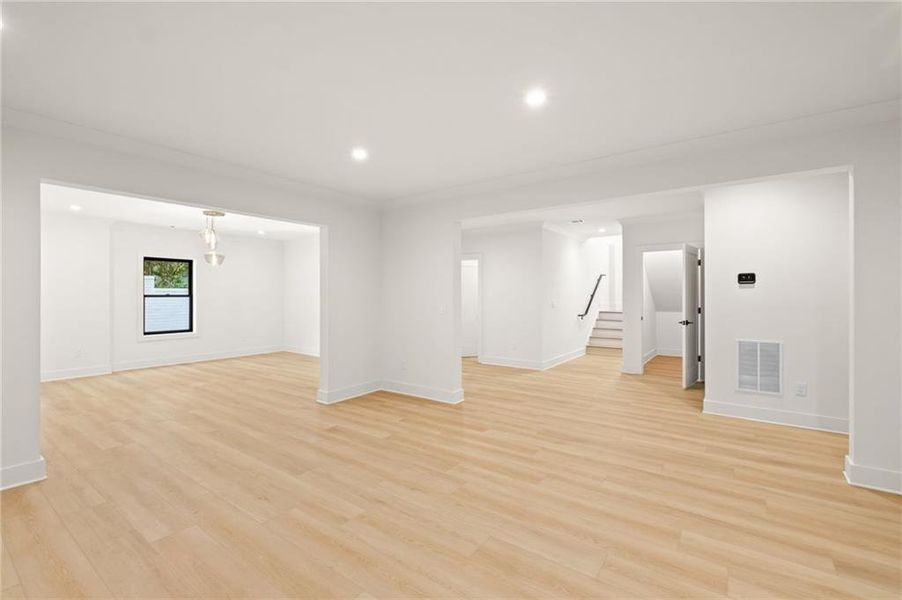 Spacious, unfurnished interior of a new home in , Marietta (Image 62).
