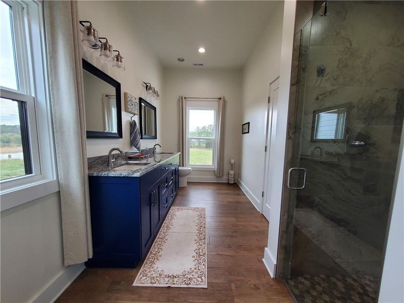 Furnished interior view inside a new home in , Resaca (Image 10). Furnished interior view inside a new home in , Resaca (Image 10).