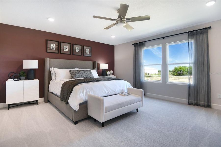 Furnished interior view inside a new home in Seaport Village, Tavares (Image 4). Furnished interior view inside a new home in Seaport Village, Tavares (Image 4).