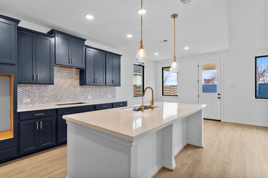 Furnished interior view inside a new home in Austin Point, Richmond (Image 13).