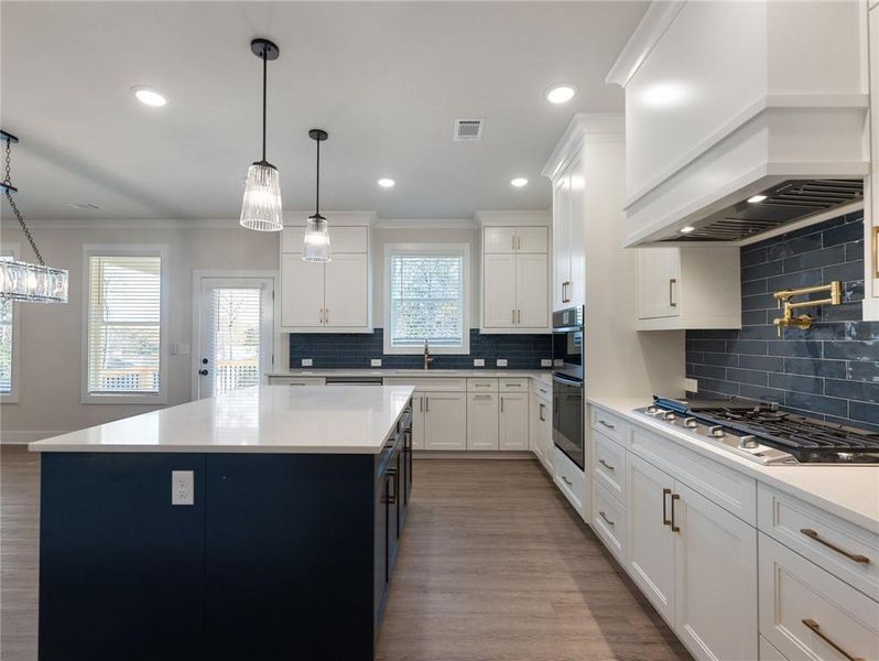 Furnished interior view inside a new home in , Buford (Image 12).