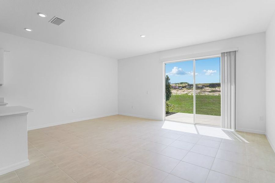 Spacious, unfurnished interior of a new home in Waterstone Townhomes, Groveland (Image 11).