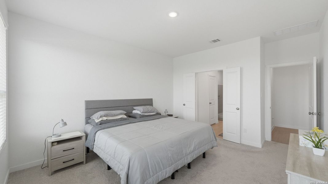 Furnished interior view inside a new home in Navarro Ranch, Seguin (Image 8).
