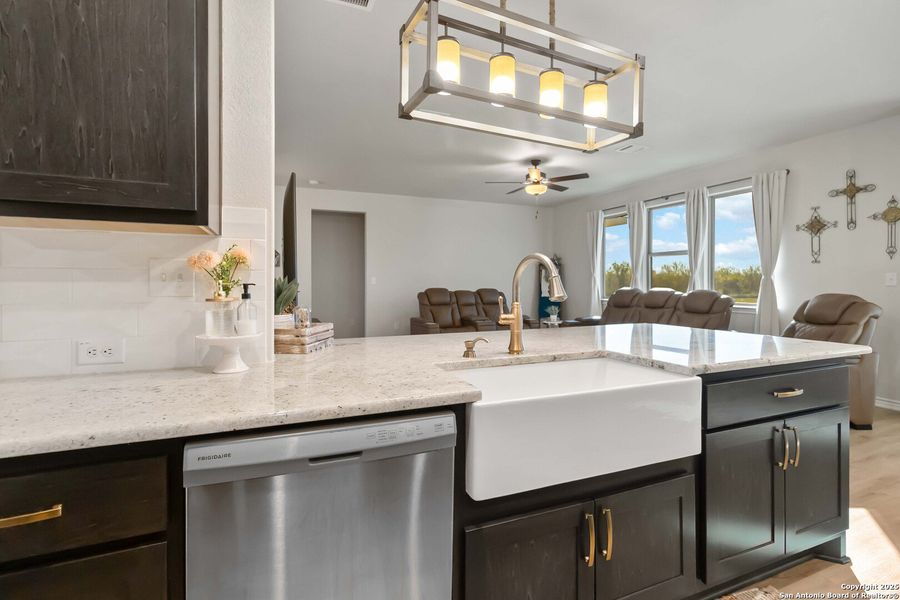 Furnished interior view inside a new home in , Devine (Image 4). Furnished interior view inside a new home in , Devine (Image 4).