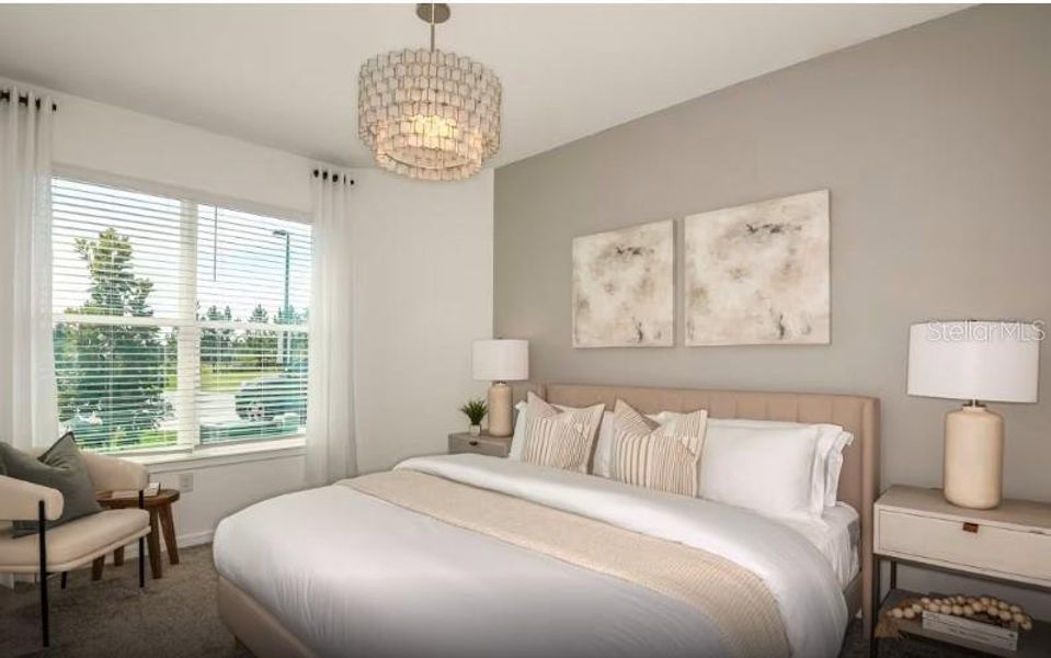 Furnished interior view inside a new home in , Bradenton (Image 13). Furnished interior view inside a new home in , Bradenton (Image 13).