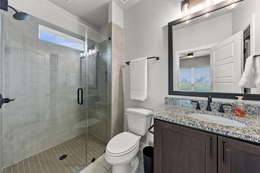 Furnished interior view inside a new home in , Salado (Image 29).