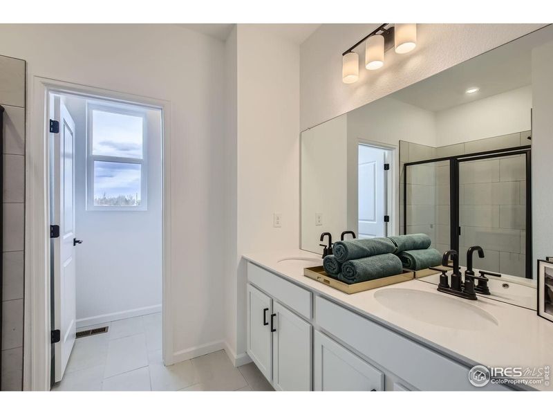 Furnished interior view inside a new home in Farmstead, Berthoud (Image 6). Furnished interior view inside a new home in Farmstead, Berthoud (Image 6).