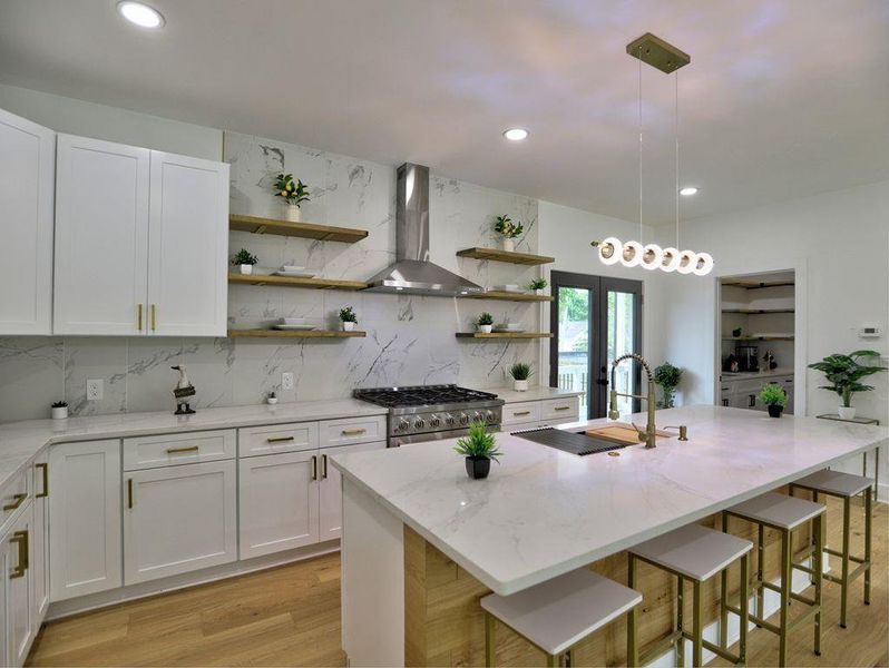 Furnished interior view inside a new home in , Smyrna (Image 43).