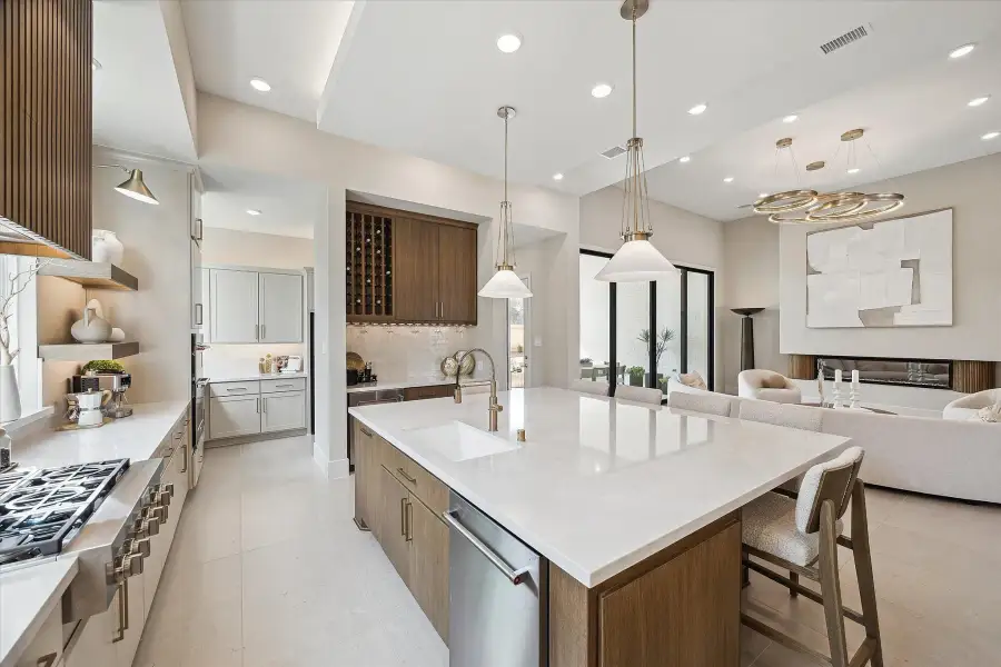 Furnished interior view inside a new home in ARTAVIA®, Conroe (Image 27).