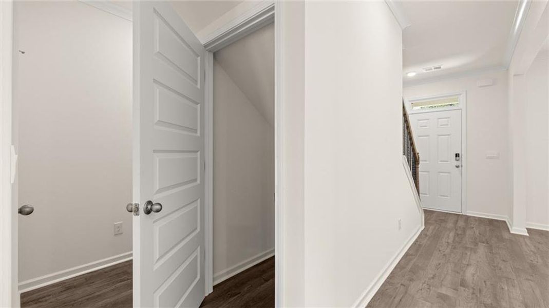 Spacious, unfurnished interior of a new home in The Preserve at Agricultural Village, Perry (Image 17).