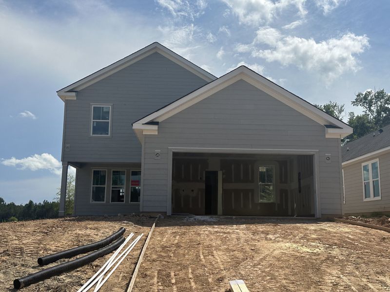Front exterior of a new home in Tillery Park, Grovetown, GA, highlighting curb appeal (Image 16).