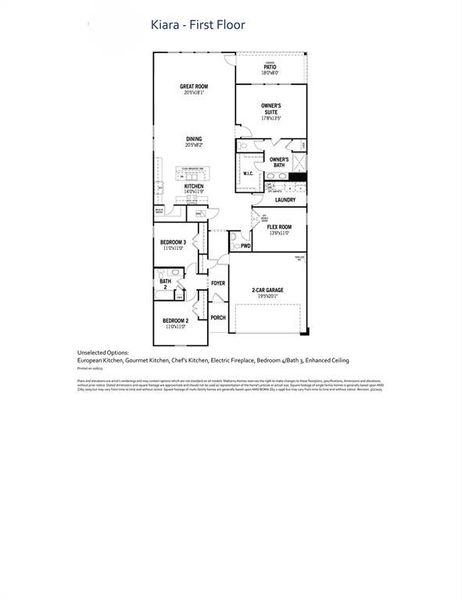 Kiara - Floor Plan Kiara - Floor Plan