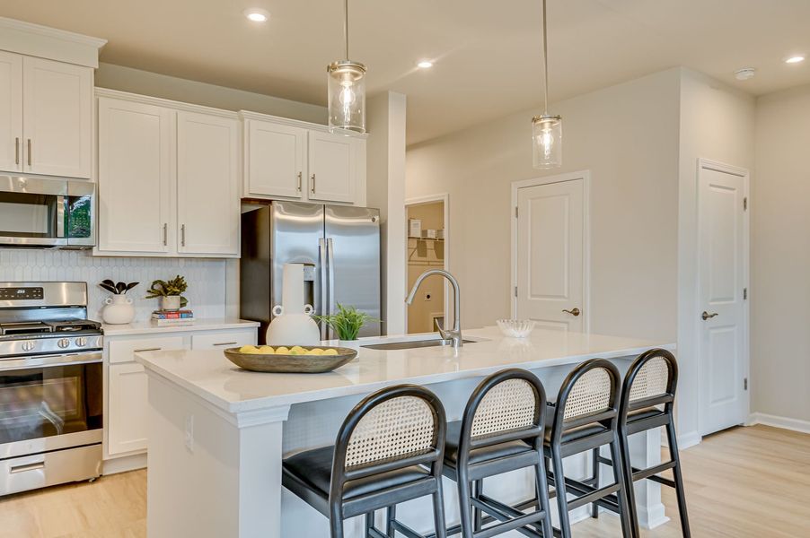 Furnished interior view inside a new home in Greenpoint, Harlem (Image 14).