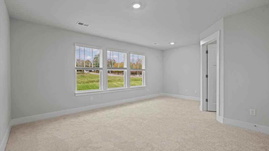 Accomplished design meets restful elegance in this exclusive primary suite by DRB Homes Accomplished design meets restful elegance in this exclusive primary suite by DRB Homes