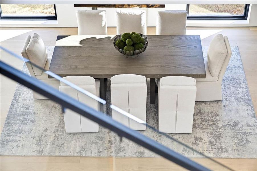 Close-up of interior finishes inside a home in , Alpharetta (Image 21).