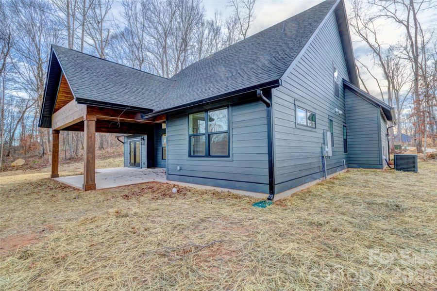 Exterior details and patio area of a home in , Bessemer City (Image 3).
