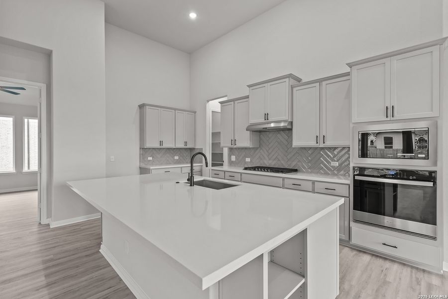 Furnished interior view inside a new home in Buffalo Crossing, Cibolo (Image 15).